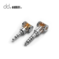 DD ddHiFi DJ35AR DJ44AR New Rhodium Plated 2.5mm Balanced Female to 3.5mm and 4.4mm Male  Audio Adapter