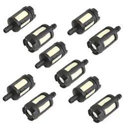 10Pcs/Set Garden Plastic Chainsaw Trimmer Brush Cutter Fuel Filter Accessories Garden Tools 2019
