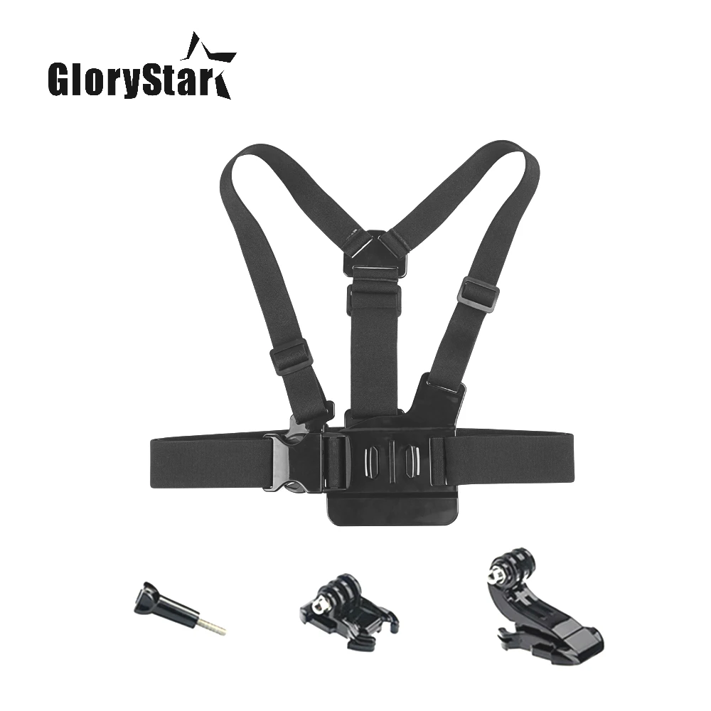 Chest Strap Mount Belt for Gopro Hero 9 8 7 6 5 Xiaomi Yi 4K Action Camera Chest Mount Harness for Go Pro SJCAM Osmo Sport Cam