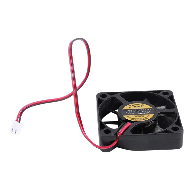 50 مللي متر x 50 مللي متر x 10 مللي متر 5010 DC 12V 0.1A 2Pin فرش التبريد مروحة