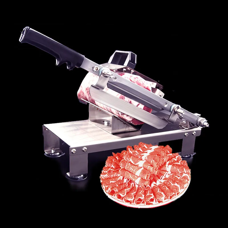 Meat Slicer Manual Household Commercial Lamb Slicer Frozen Meat Slicer Fat Beef Mutton Slicer
