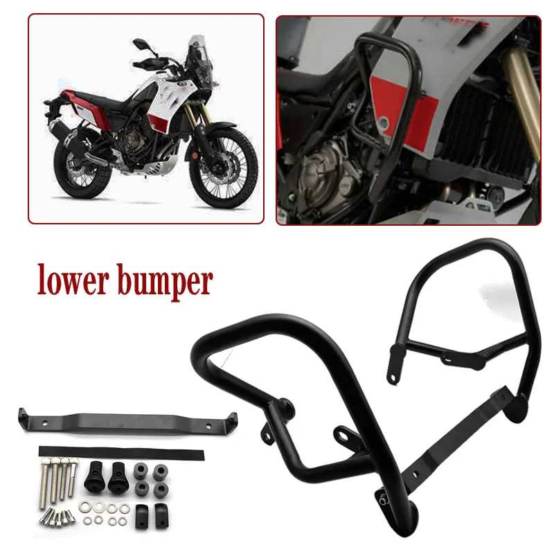 2020 Tenere700 Accessorieds Crash Bars Engine Guards Motorcycle Bumper Protection For Yamaha Tenere 700 XTZ700 XTZ 700 2019-2021