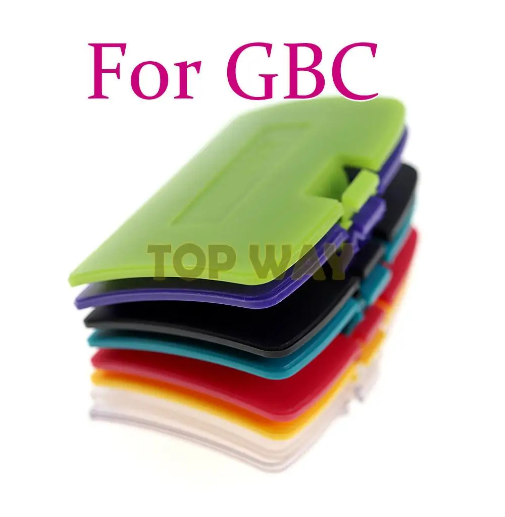 1PC Voor Gameboy Color GBC Batterij Cover Pack Achterdeksel Deur Shell Vervanging
