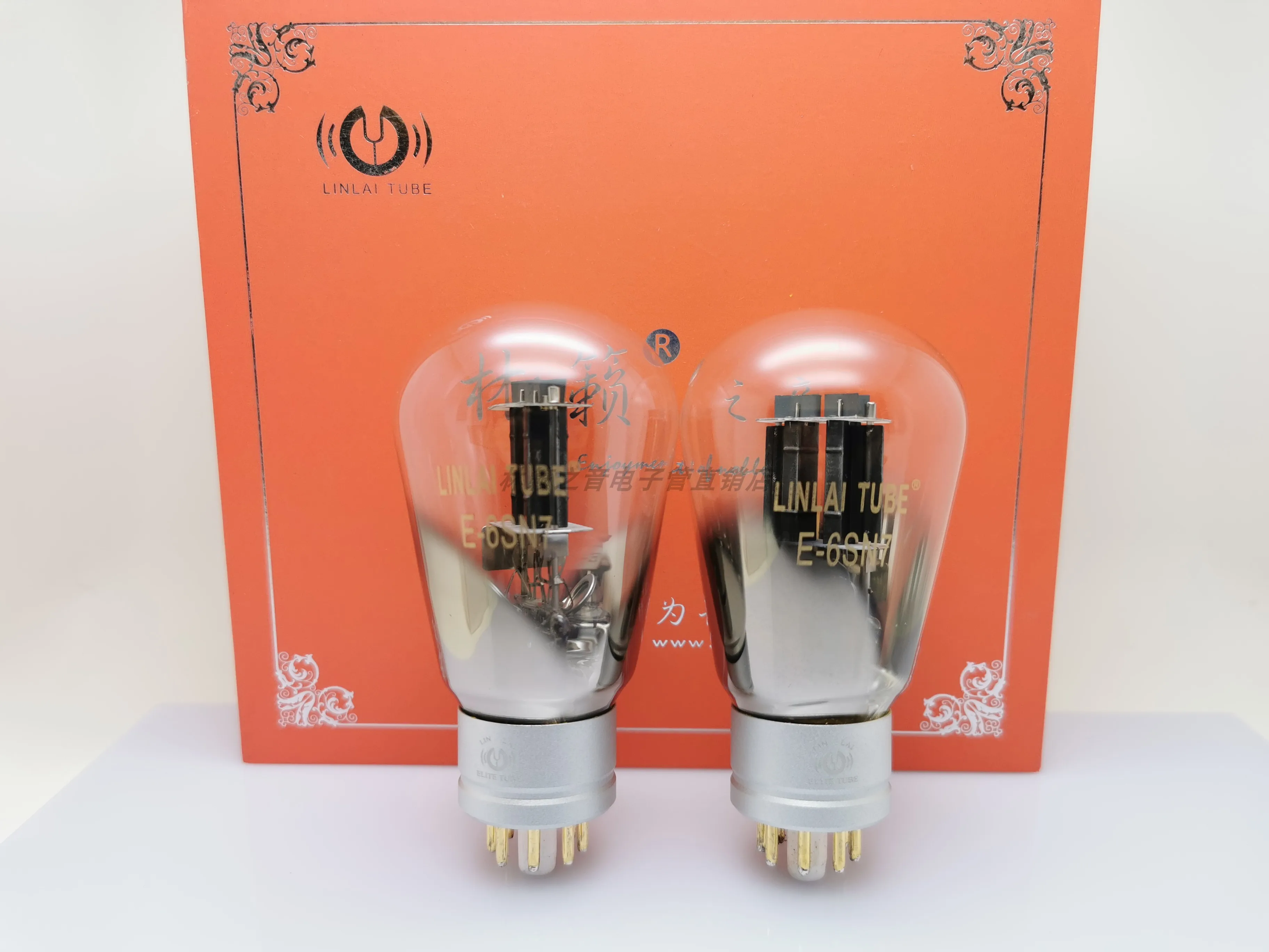 

LINLAI Tube E-6SN7 6SN7 Elite Series (6SN7/CV181/6N8P/6H8C/5692) Original precision matched pair