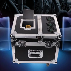 Macchina professionale DMX512 del fumo della nebbia della macchina doppia della foschia di uso facile 600W con effetto della macchina della fase della cassa di volo