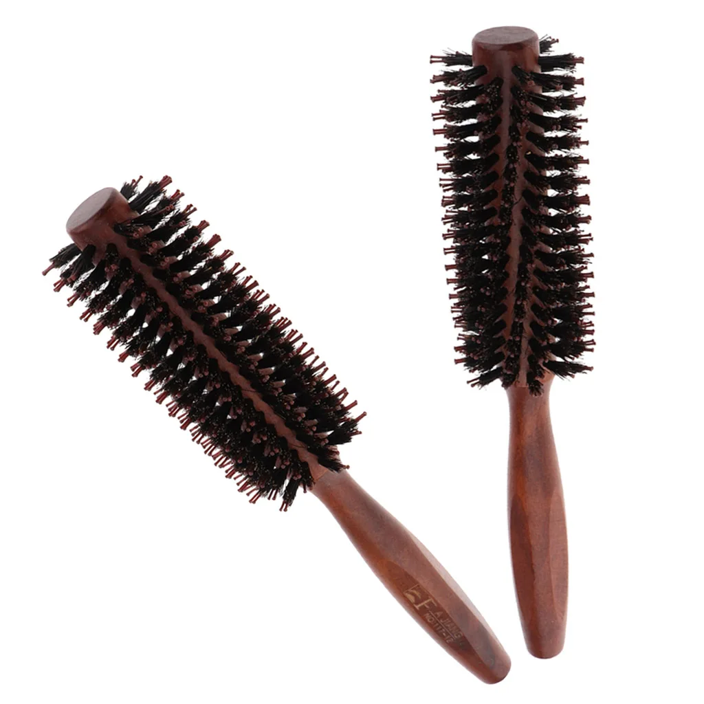 Round Hair Brush for Men Women Kids Blow Drying Dry Wet Thick Curly Hair