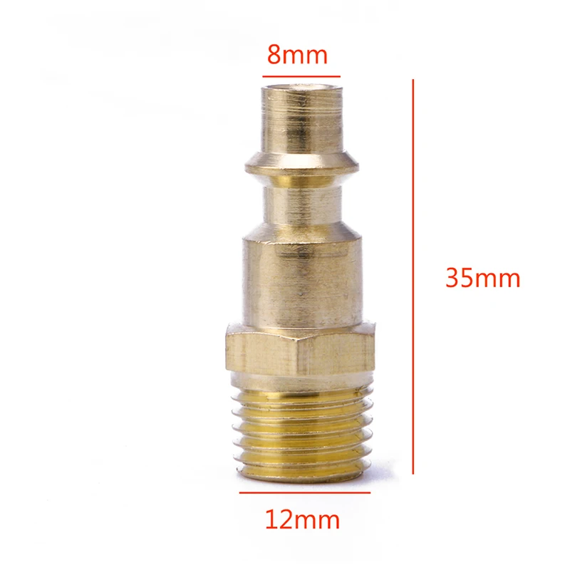 1/4 "NPT Attacco Rapido Air Line Tubo Compressore Raccordi Compressore Rapido Maschio Connettore
