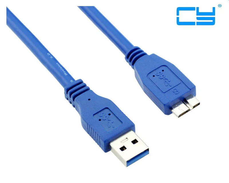 

0.3M-5.0M USB 3.0 Male A to Micro B Cable Cord Adapter Converter For External Hard Drive Disk HDD High Speed