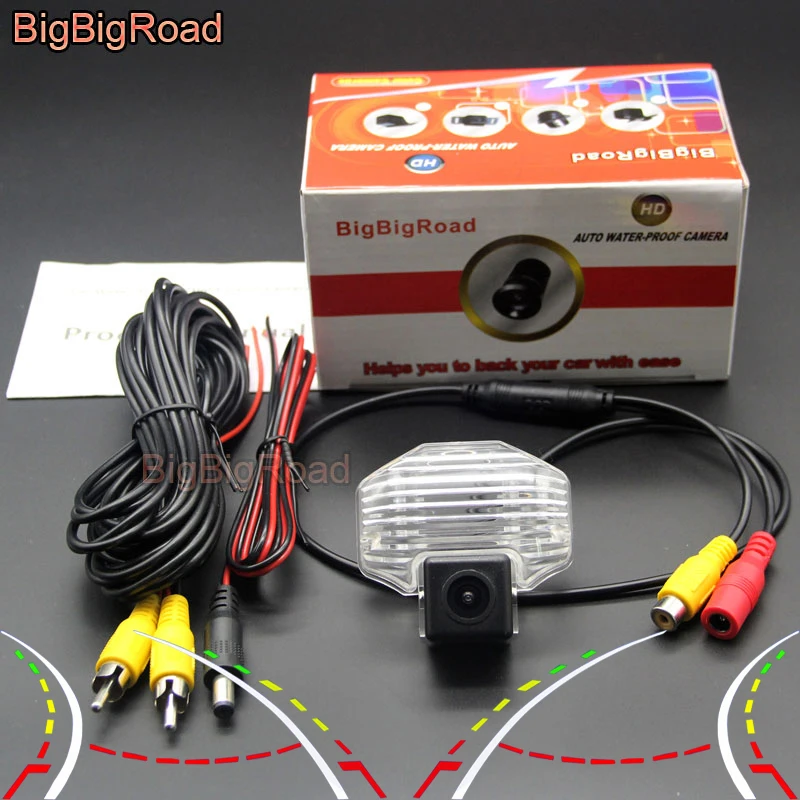 BigBigRoad Car HD Rear View Parking CCD Camera Auto Backup Monitor For Toyota Corolla E140 E150 10th Generation 2006-2014