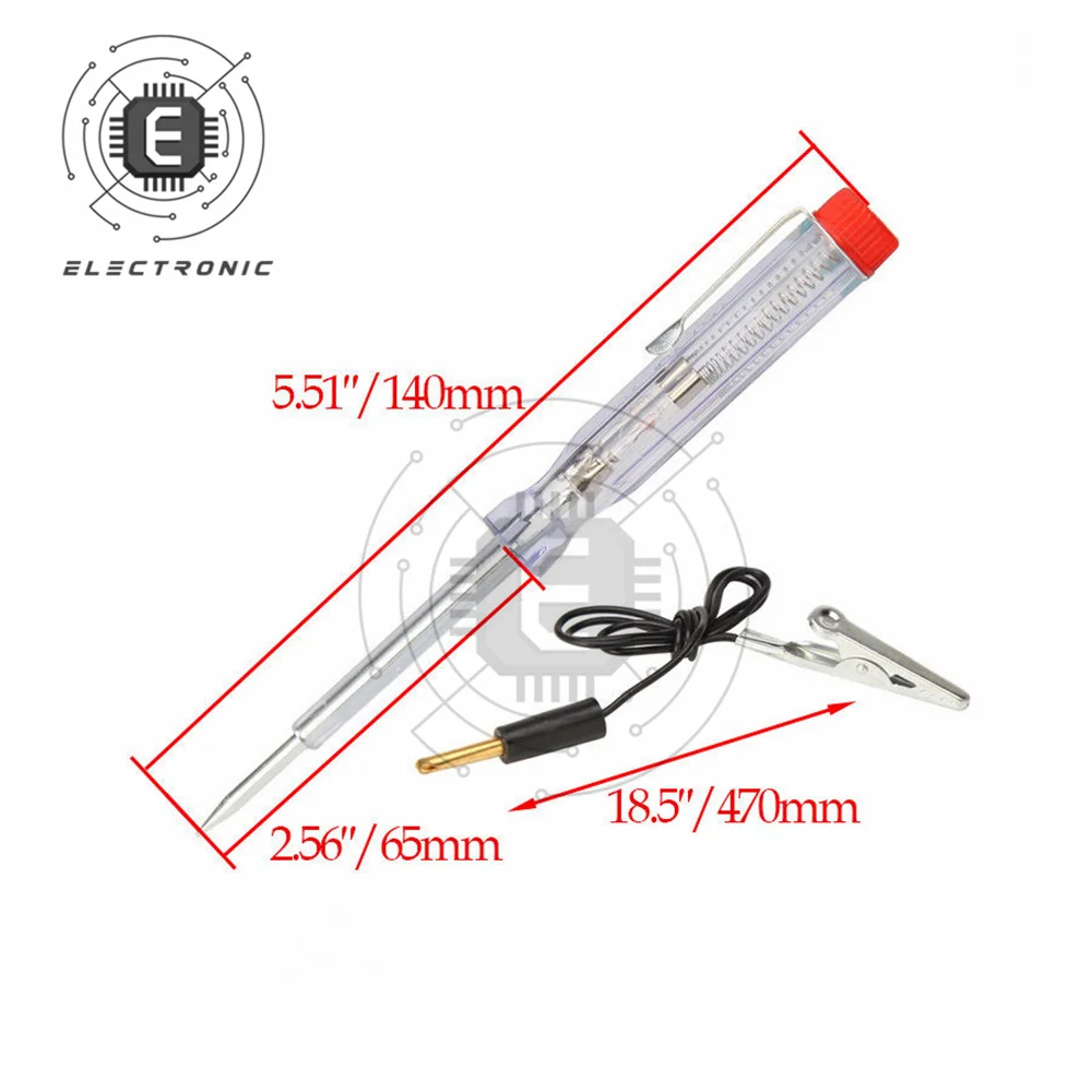 6V 12V 24V naprawa obwodu samochodowego pióro elektryczne linia naprawcza indukcyjny próbnik samochodowy indukcyjny elektroskop Test na samochód