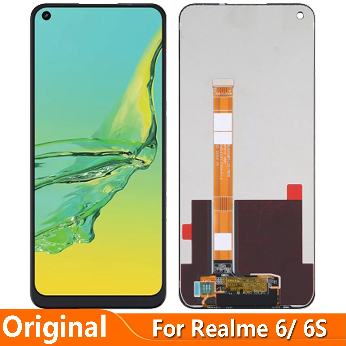 For Realme 6S RMX2002 LCD Display Touch Screen Digitizer Assembly Replacement Parts For Realme 6 RMX2001