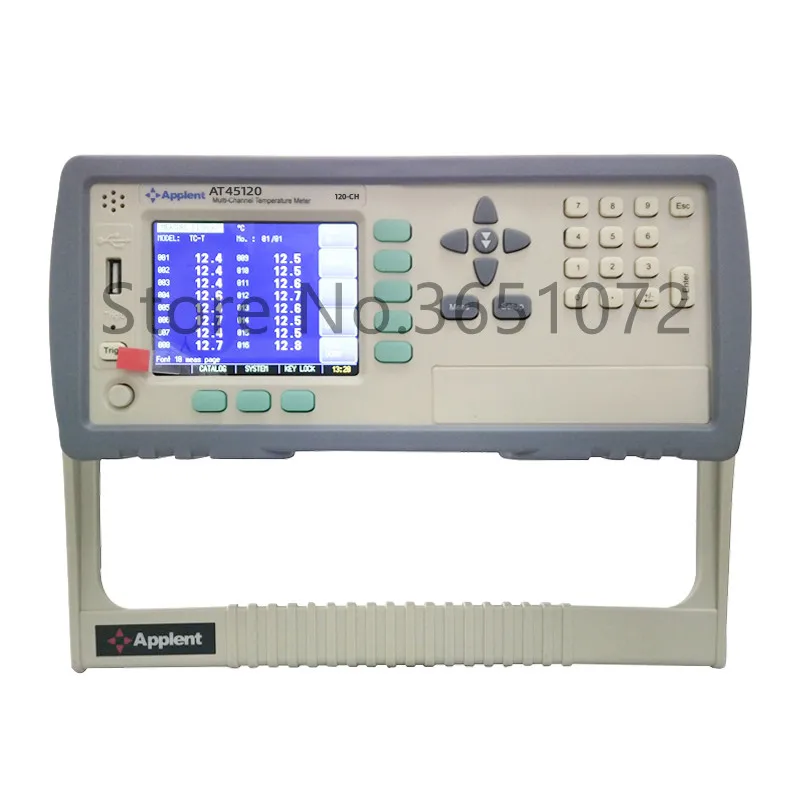 AT45120 Temperature Data Logger Display 120 Channels