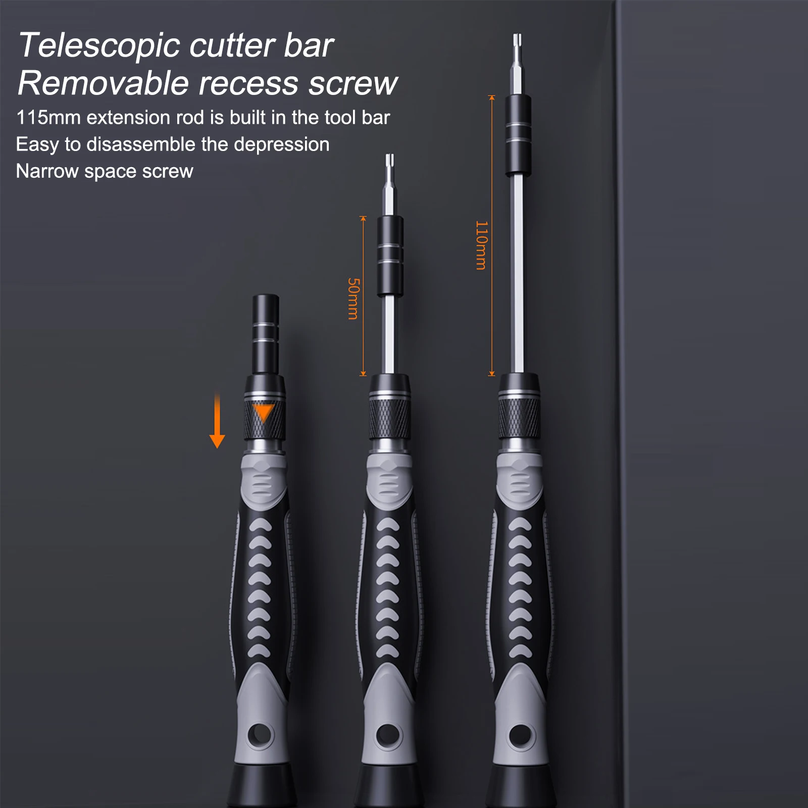 25 In 1 Precision Screwdriver Set Y-shaped Cross Slotted Torx Screwdriver Mobile Phone Repair Kit Tool with Stationery Box