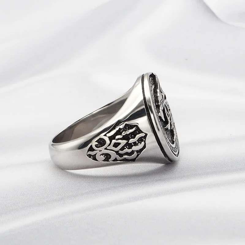 Men\'s Hunter Wolf Claw Ring Vintage Viking Warrior Punk Ring Biker Rock Rings Statement Jewelry For Gift