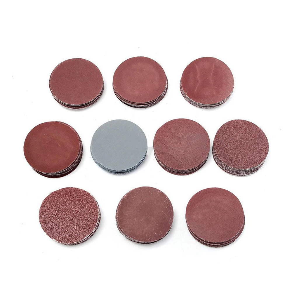 Papel de lixa redondo 50mm, papel de lixa com formato redondo e 2 polegadas