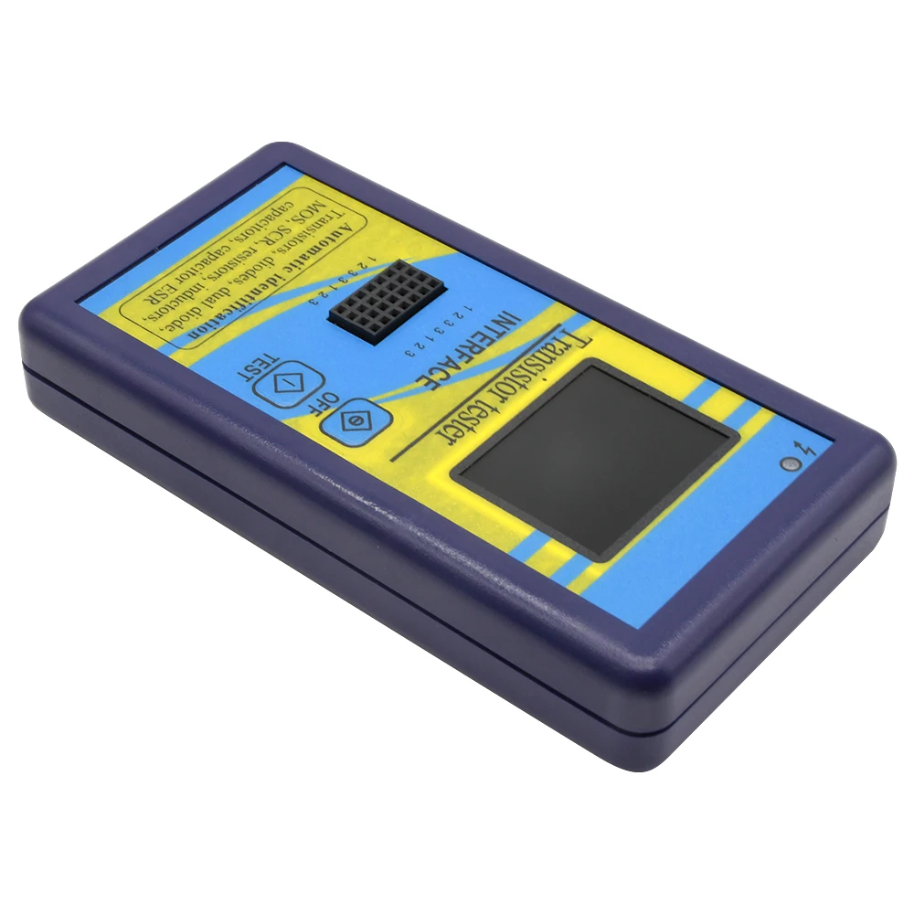 Probador de transistores multiusos versión especial, resistencia de capacitancia de tiristor de diodo 128*160, inductancia MOSFET ESR, medidor LCR