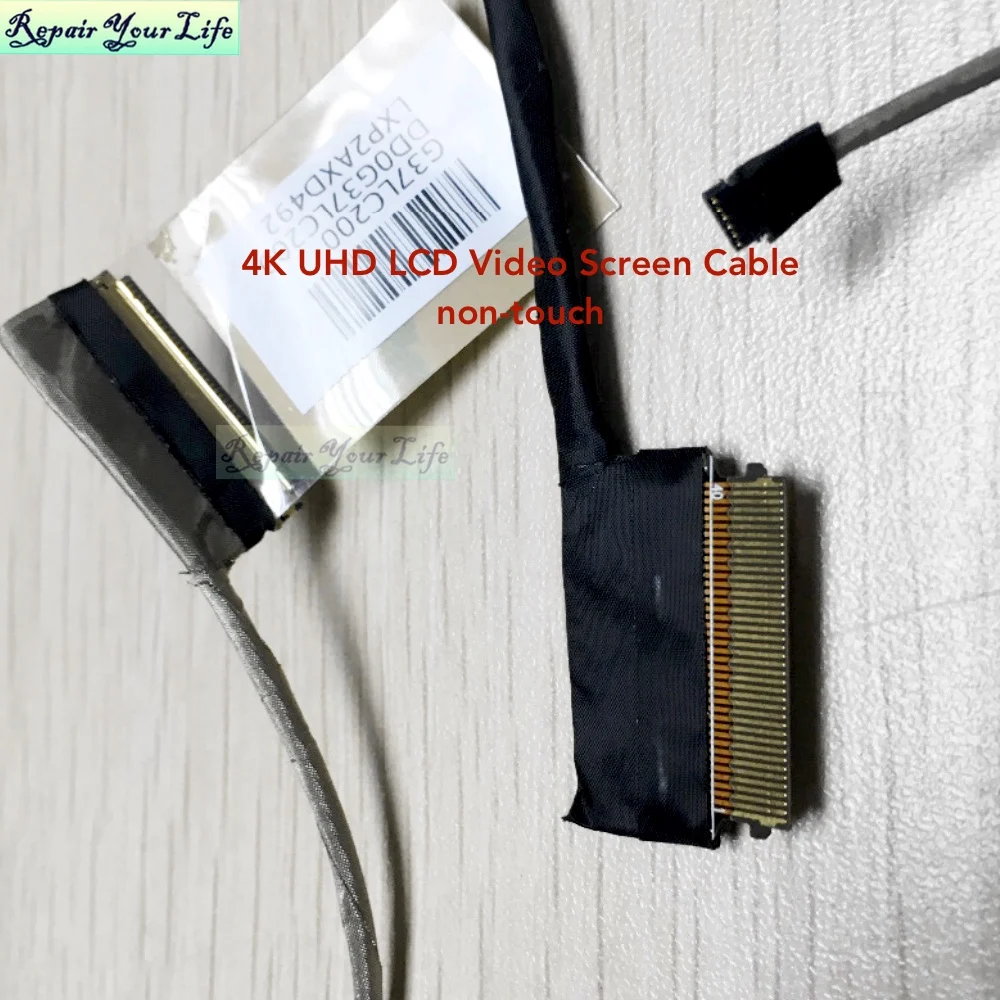 4K UHD LCD Video Screen LVDS Cables For HP OMEN 17-AB 17-W 2plus DD0G37LC201 857459-001 Display Cable Flex EDP non-touch 40 pin