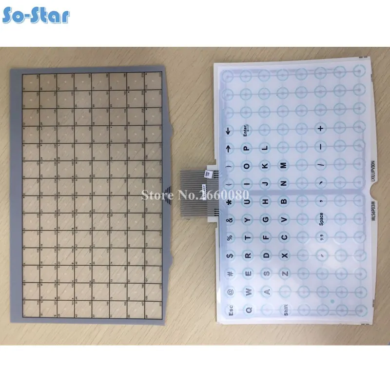 Aclas LS6 Keyboard film and Internal Circuitry for Aclas LS6X  LS6RX  LS6NX Retail Electronic Barcode Label Printing Scales