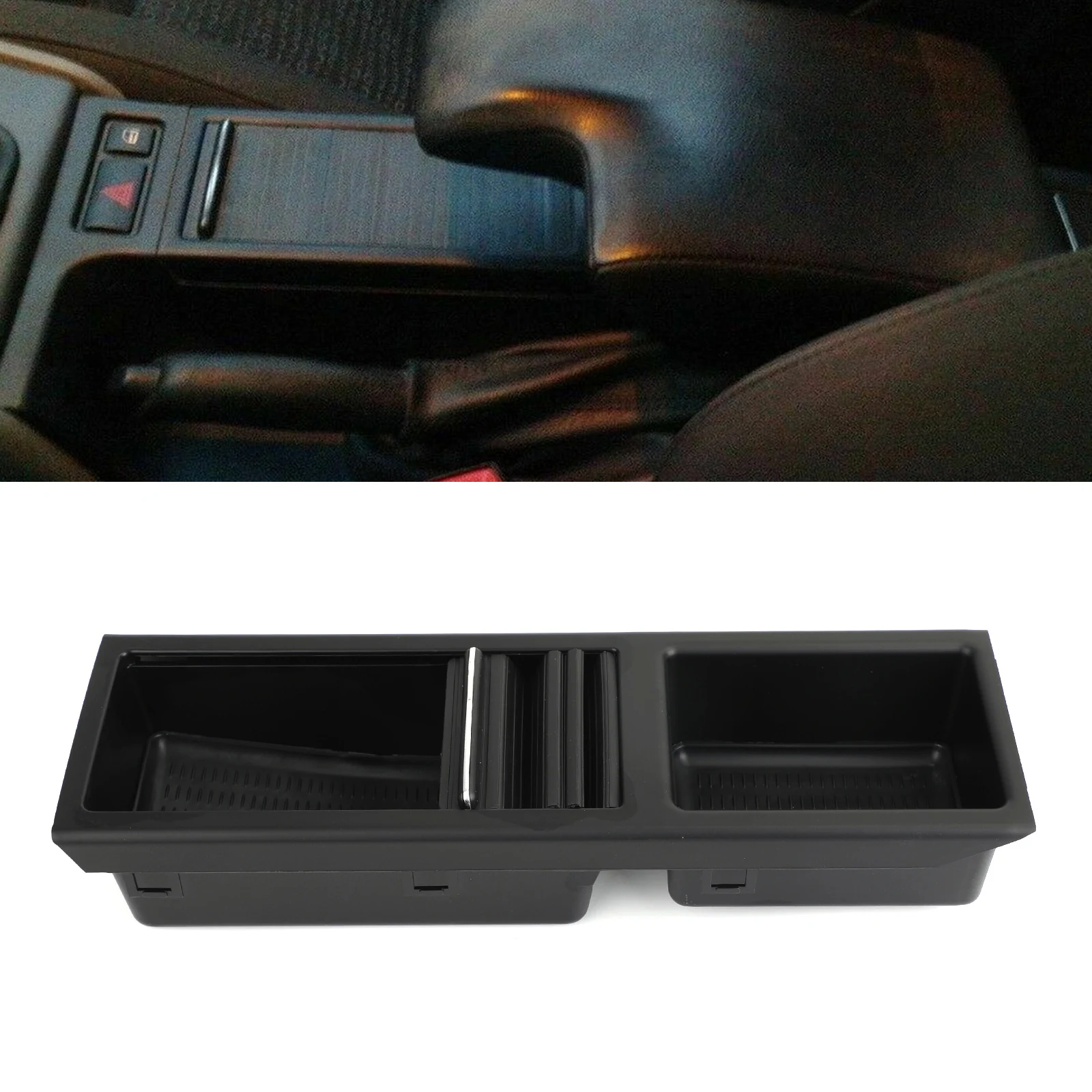 Artudatech 51168217953 51168217957 Front Center Console Storage Cup Holder Fits For BMW E46 3 Series 1998-2007