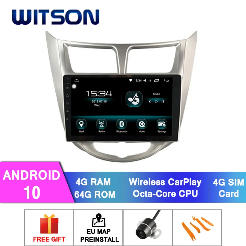 WITSON Android 10.0 4+64GB 9