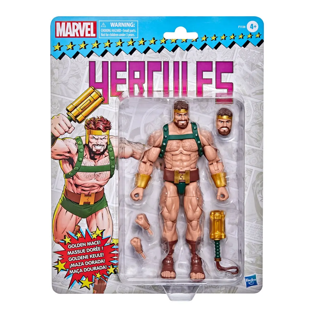 

Marvel Legends Retro Series Hercules 6" Action Figure Toys Doll Model