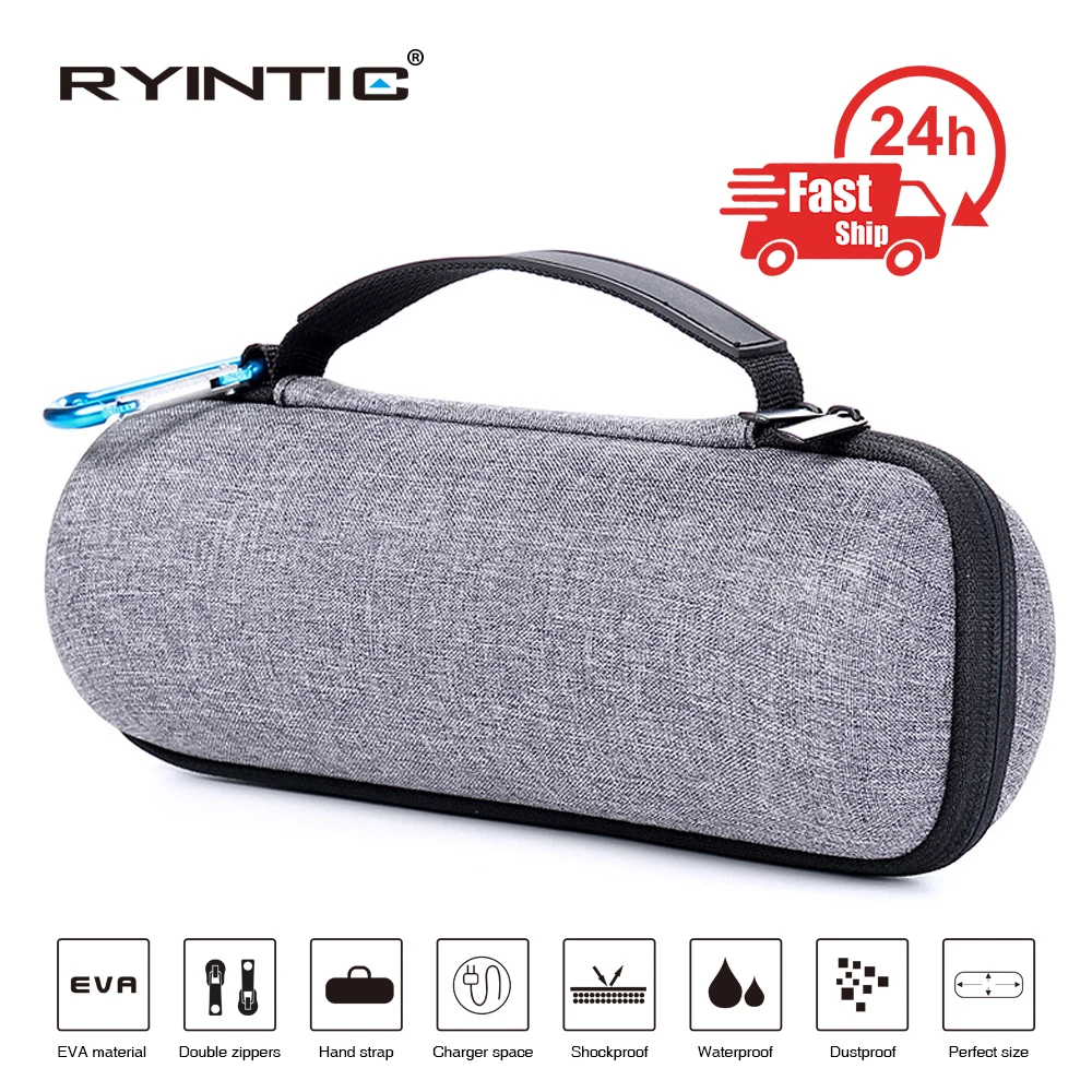 Shockproof Storage EVA Carrying Travel Case Cover For JBL Flip 3 Flip 4 Bluetooth Speaker With Organizer Speaker Accessories