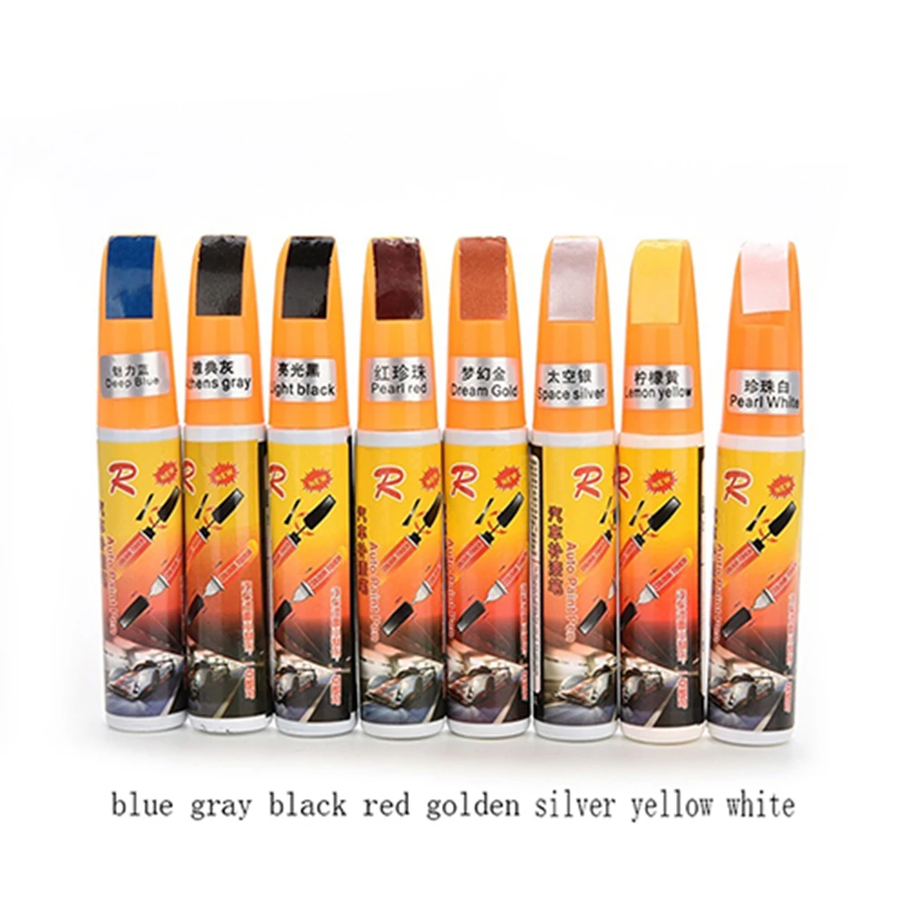 80% HOT SALES!!!12ml Car Colors Fix Coat Paint Touch Up Clear Pen Scratch Repair Remover Tools