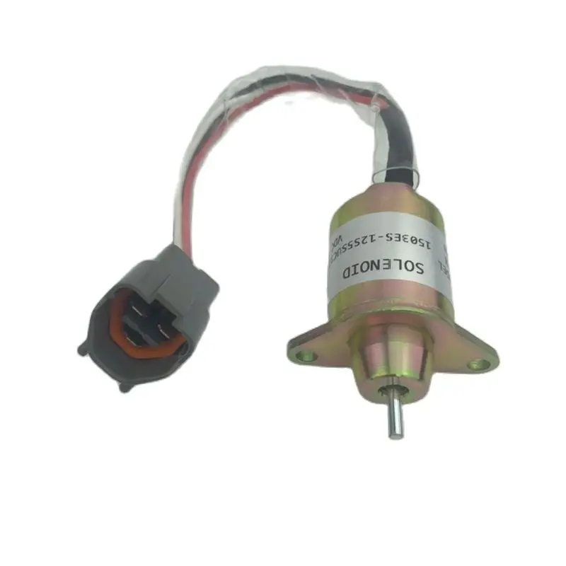 VDC12 Diesel Engine Fuel Shut Off Solenoid Valve 1503ES-12S5SUC12S 119233-77932 119233-77931 Used For Excavator Flameout Switch