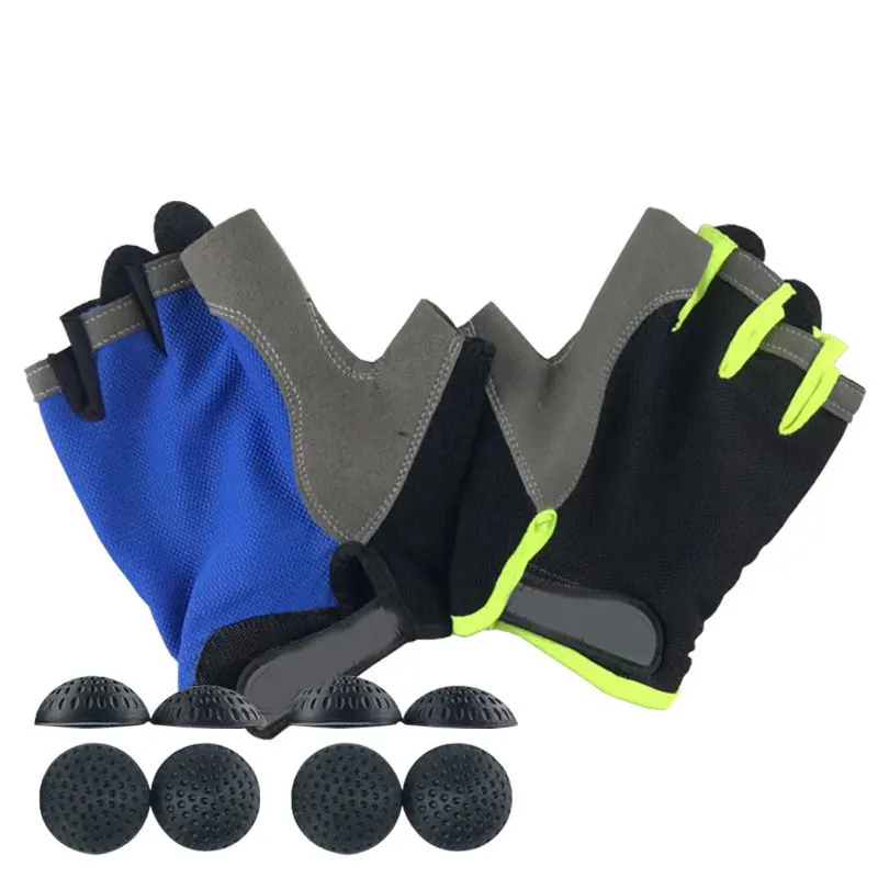 Adult Kids Basketball Practice Ball Control Shooting Training Half Finger Gloves