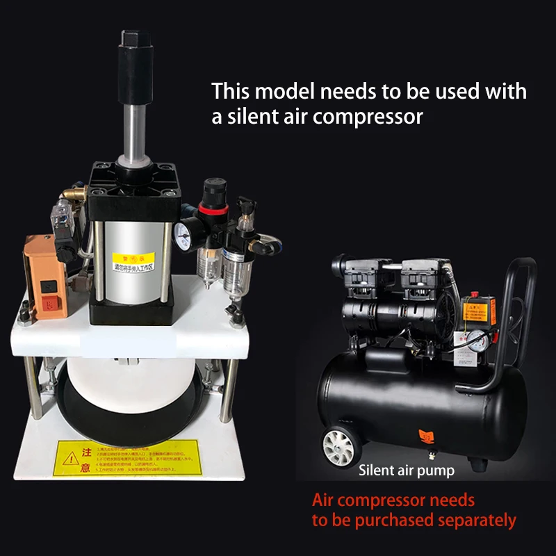 Presse à gâteau commerciale 7 pouces 8 pouces 9 pouces, presse à Pizza pneumatique manuelle, pain plat, Biscuits, dessus de gâteau de riz