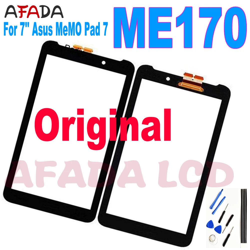 Original For Asus Fonepad 7 ME170 FE170CG ME170CG K012 k017 Digitizer Touch Screen Panel Sensor Glass Replacement Not LCD SCREEN