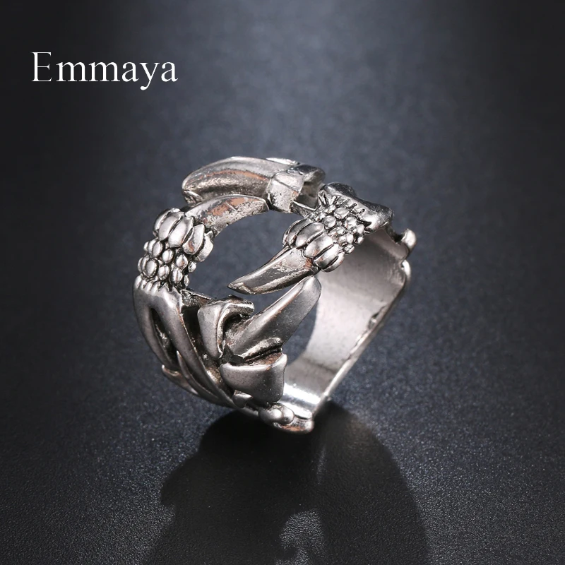 Emmaya New Arrival Ingenious Design Alloy Ring Cool Flaw Appearance Women Modern Style Jewelry Party Distinctive Dress-Up