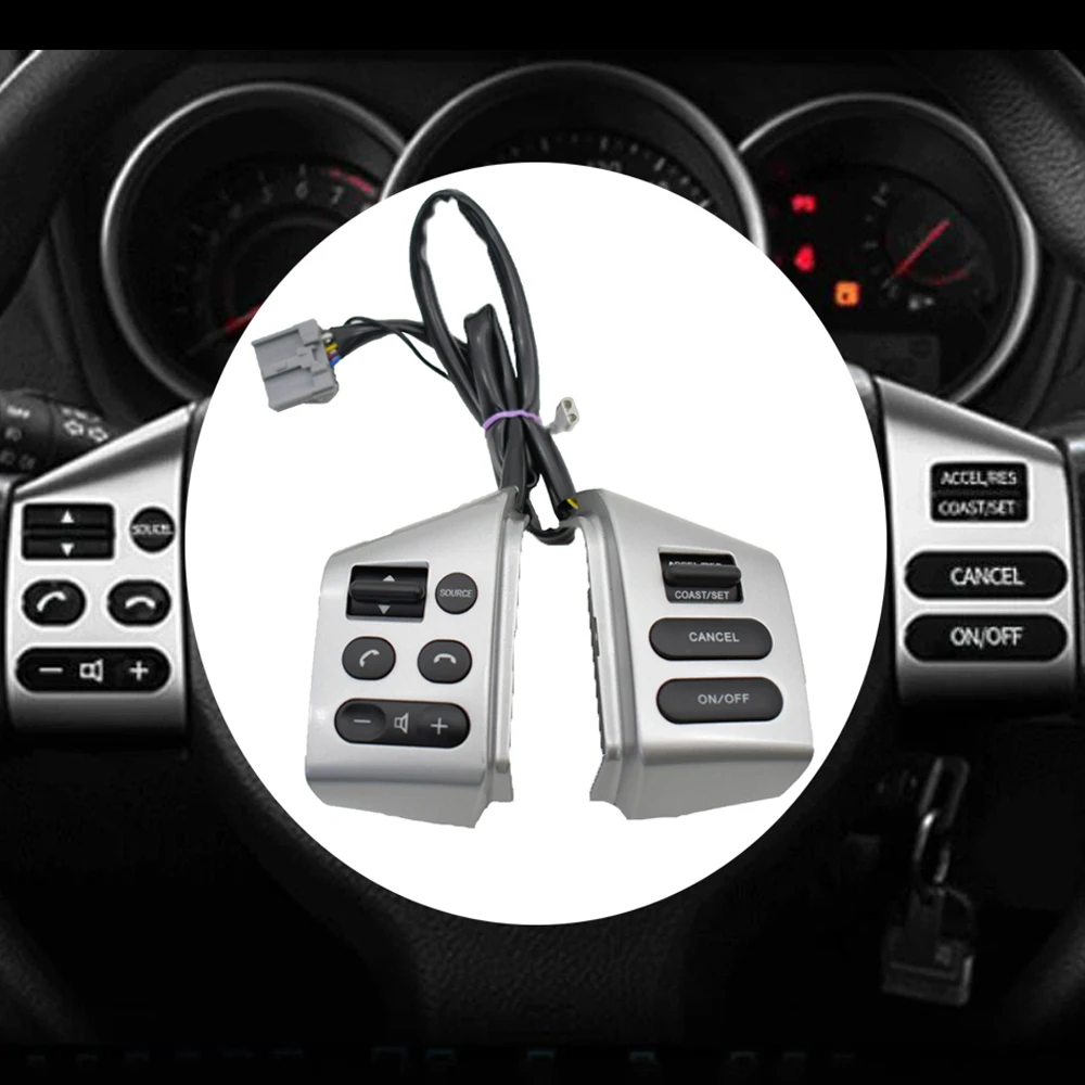 With Backlight Car Styling Switch Button FOR Nissan LIVINA TIIDA For Nissan SYLPHY Steering Wheel Control Buttons Switches