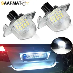 2x Error Free Led License Plate Light Lamp for Honda Crosstour CR-V FR-V / Edix HR-V Insight  Jazz(Fit)   Odyssey Stream