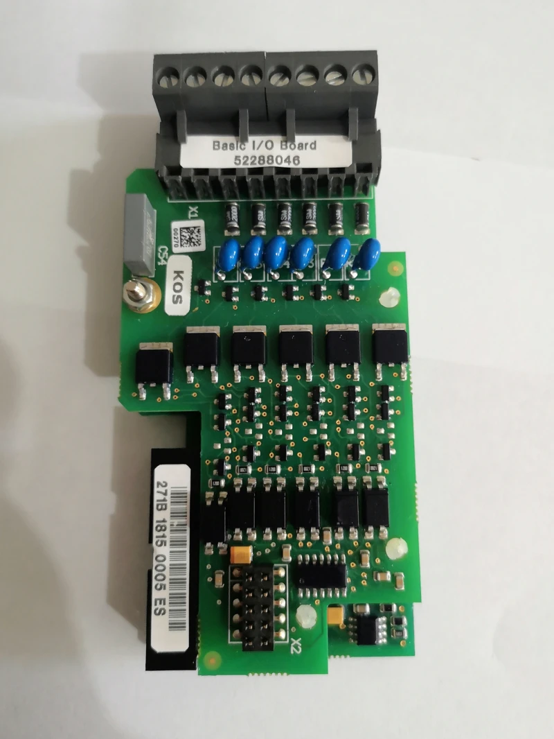 

Finland brand crane hoist control unit basic I/O board 52288046 Double layer PCB KCI number V0034605, D2V I/O board（L) slot A