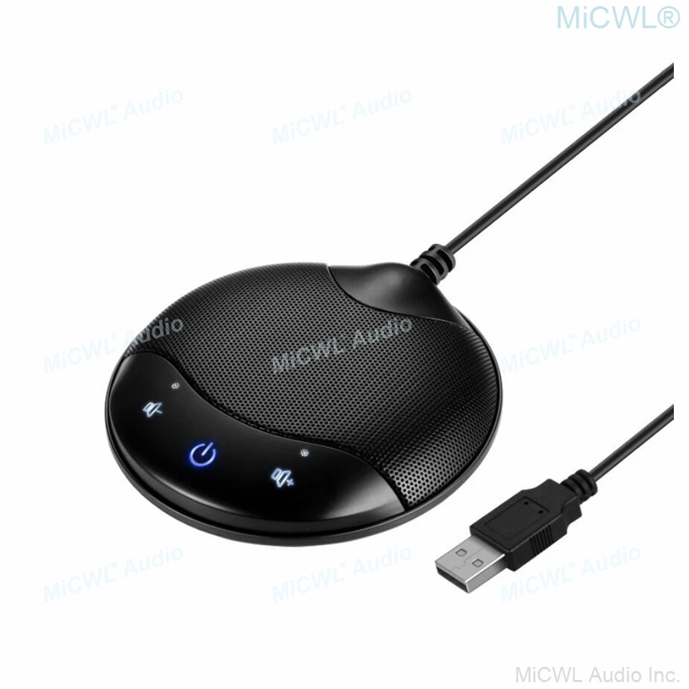 Professionele USB-tafelcondensatormicrofoon Laptop PC Webconferenties NetMeeting CISCO ZOOM Game Live Desktop Mike Mic