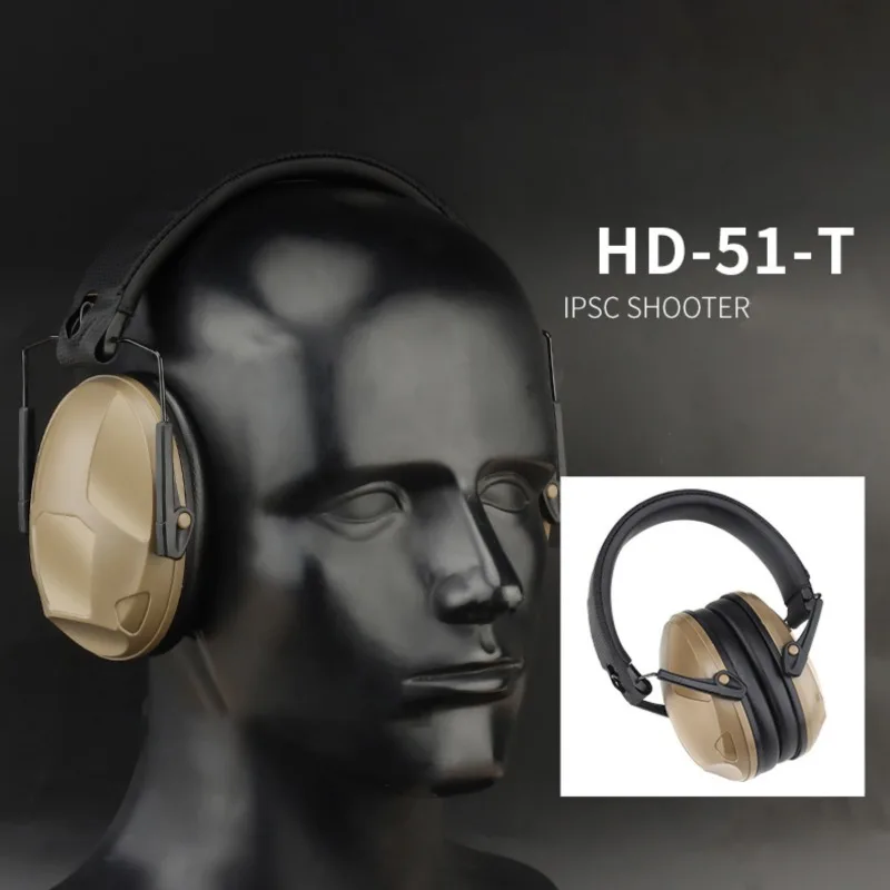 Tactical Noise Reduction Earmuffs Hunting Shooting Headset Noise Reduction Electronic Hearing Protection Ears