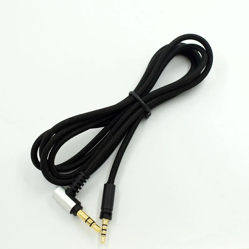 Vervangende audiokabel voor Sennheiser Momentum Momentum 2.0 HD 4.40 BT HD4.50 HD4.30i HD 400s on ear tissage hoofdtelefoon met microfoon 3,5 mm tot 2,5 mm