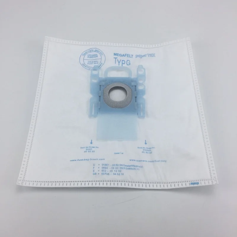 5 pezzi di ricambio per aspirapolvere per Bosch microfibra tipo G GXXL GXL MegaAir SuperTex BBZ41FGXXL