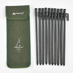 Outdoor Camping Tent Pegs Ground Nail Stakes Hammer Storage Bag Pouch for 20cm, 30cm, 40cm Tent Pegs only bag