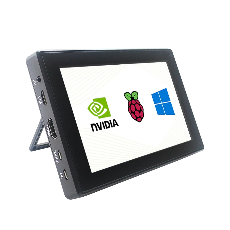 

7 Inch IPS LCD Raspberry Pi 5 1024x600 Capacitive Touch Screen OSD Menu for PC Laptop AIDA64 Secondary Screen Orange Pi RPI 4B