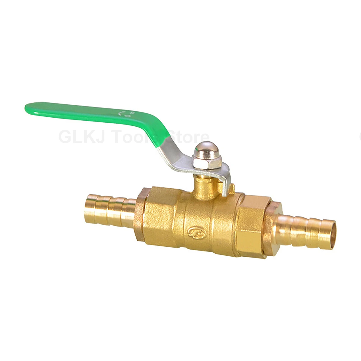 

1pcs Brass Double Union Ball Valve 6-25mm Hose Barb Inline Small Ball Valve Water Oil Fuel Gas Shutoff Ball Valve Pipe Fittings