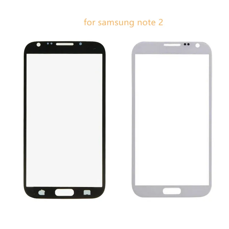 High Quality Outer Front Glass Lens For Samsung Galaxy Note 2 3 4 5 N7100 N9200 N9100 N9000 LCD Display Screen Replacement Parts