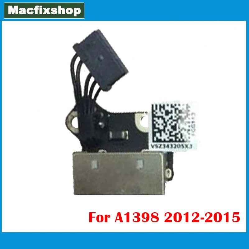 Laptop A1398 DC Power Jack Board 2012 2013 2014 2015 For MacBook Pro Retina 15