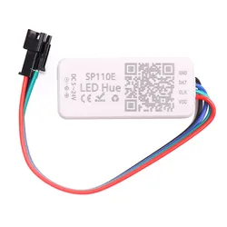 SP110E Controller striscia LED WS2812B WS2811 SK6812 WS2815 WS2813 Magic RGB Led Pixel Light Strip Dimmer RGBW Full Dream Color