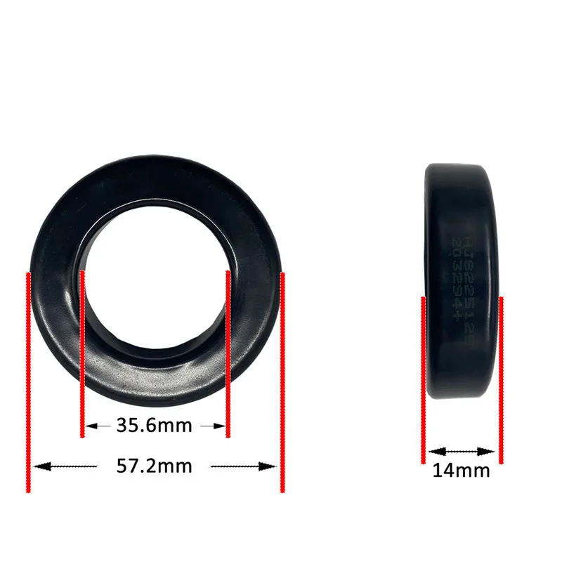 Ferrosilicon-aluminium Magnetic Ring Hjs225125 High-power Inductance 57.2x35.6x14 Permeability 125 Inverter Inductance