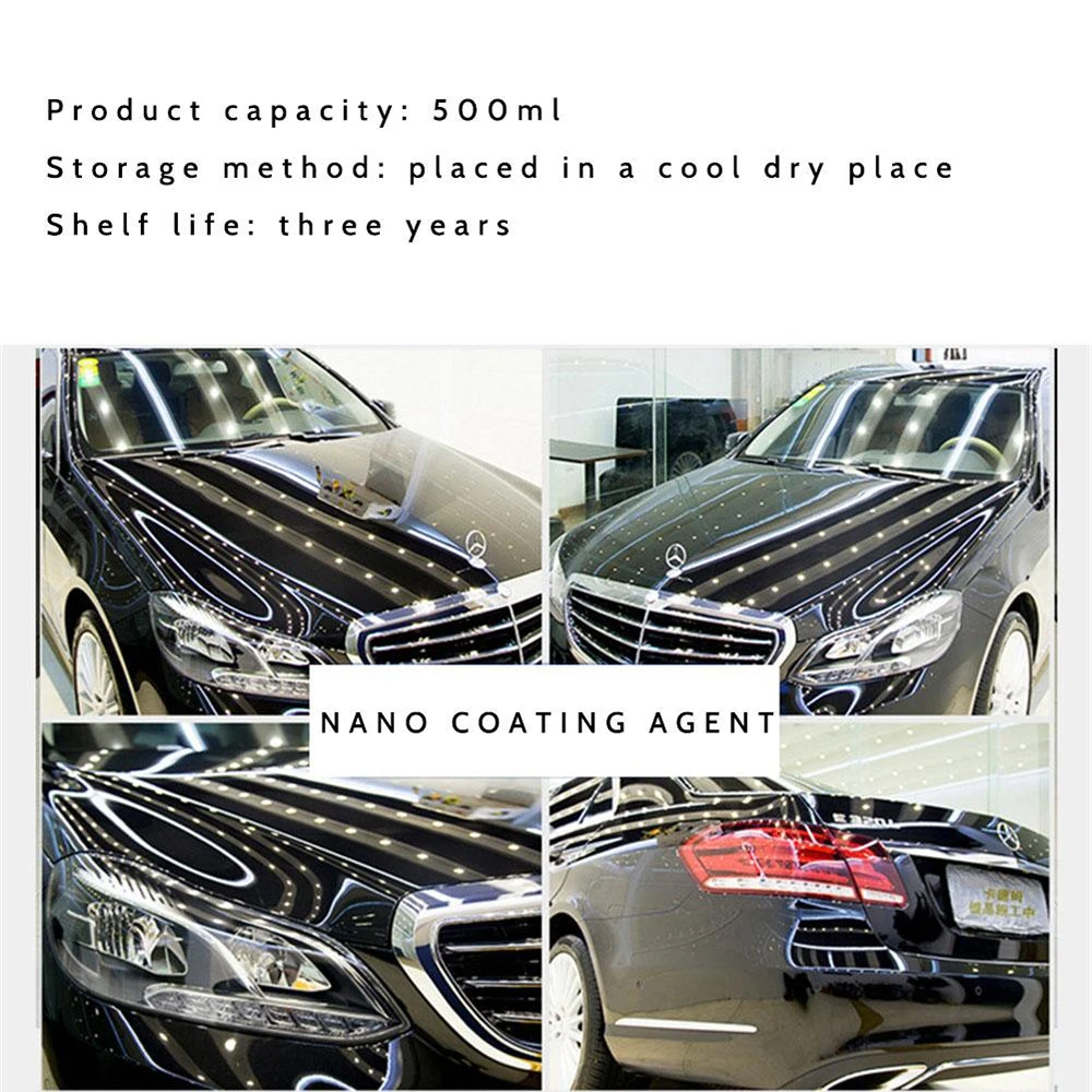Keramik für Autos, beschichtet, 9H Nano, flüssiges Glas, plattiert, Kristall, hydrophob, wasserfest, Polierfarbe, Härtegrad, Kristall-Autopolitur – Detail 12