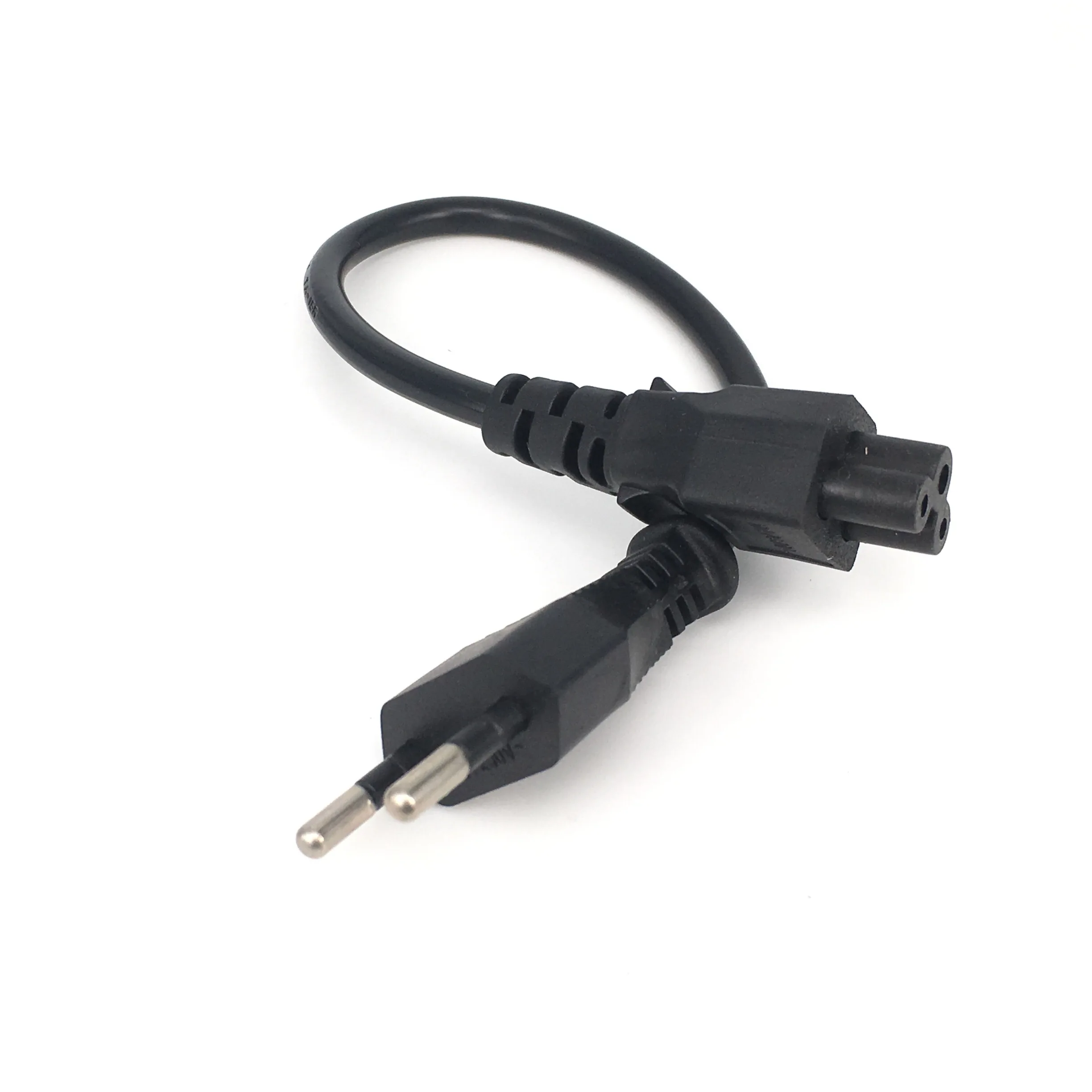 سلك طاقة التوصيل للنساء ، قابس Schuko CEE7/16 إلى IEC 320 C5 كابل طاقة Micky للحصول على مصدر إمداد الطاقة محمول ، سلك محول كهرباء VDE قصير