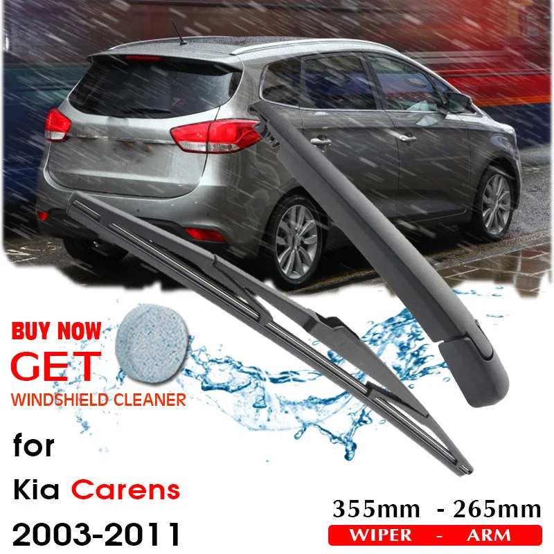 

Car Wiper Blade Rear Back Window Windscreen Windshield Wipers Auto Accessories For KIA Carens Hatchback 355mm 2003-2011