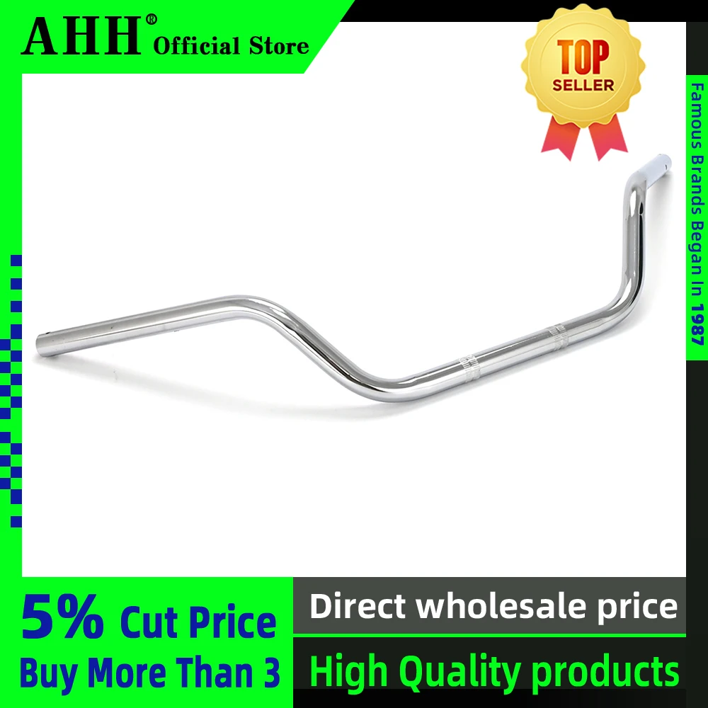 AHH Electroplate Handlebar Leading Handle Rod Direction Bar For Honda CA250 Magna CMX250 CMX250C Motorcycle Accessories